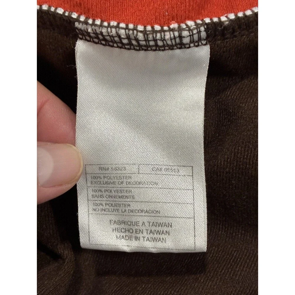Nike Jacket Mens XL Brown Orange Track Full Zip Piping Logo Colorblock VTG Y2K